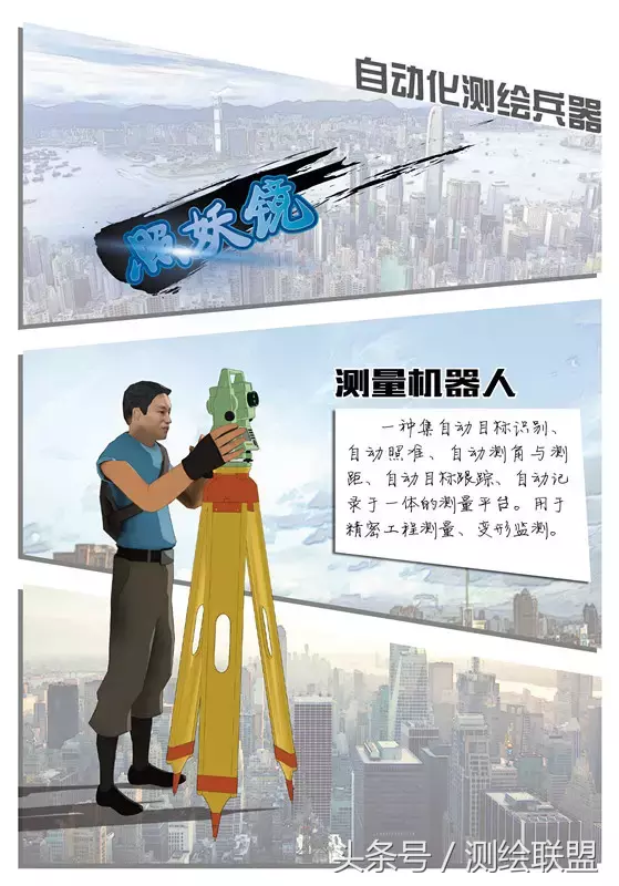 測繪圈中的“兵器譜” 之自動化測繪